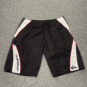 Quiksilver Black and White Board Shorts